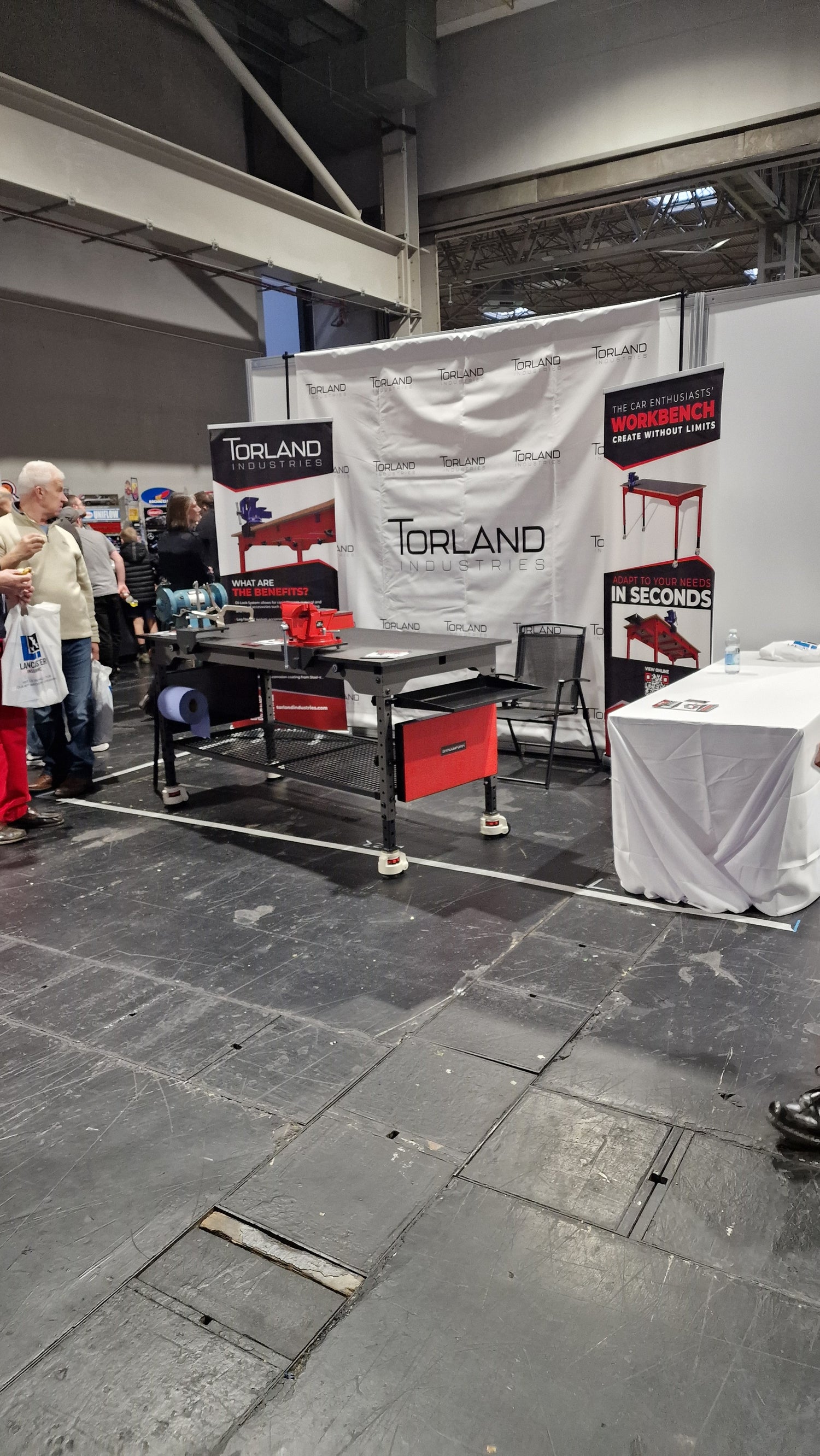 Torland Industries stand at the classic motor show 2024