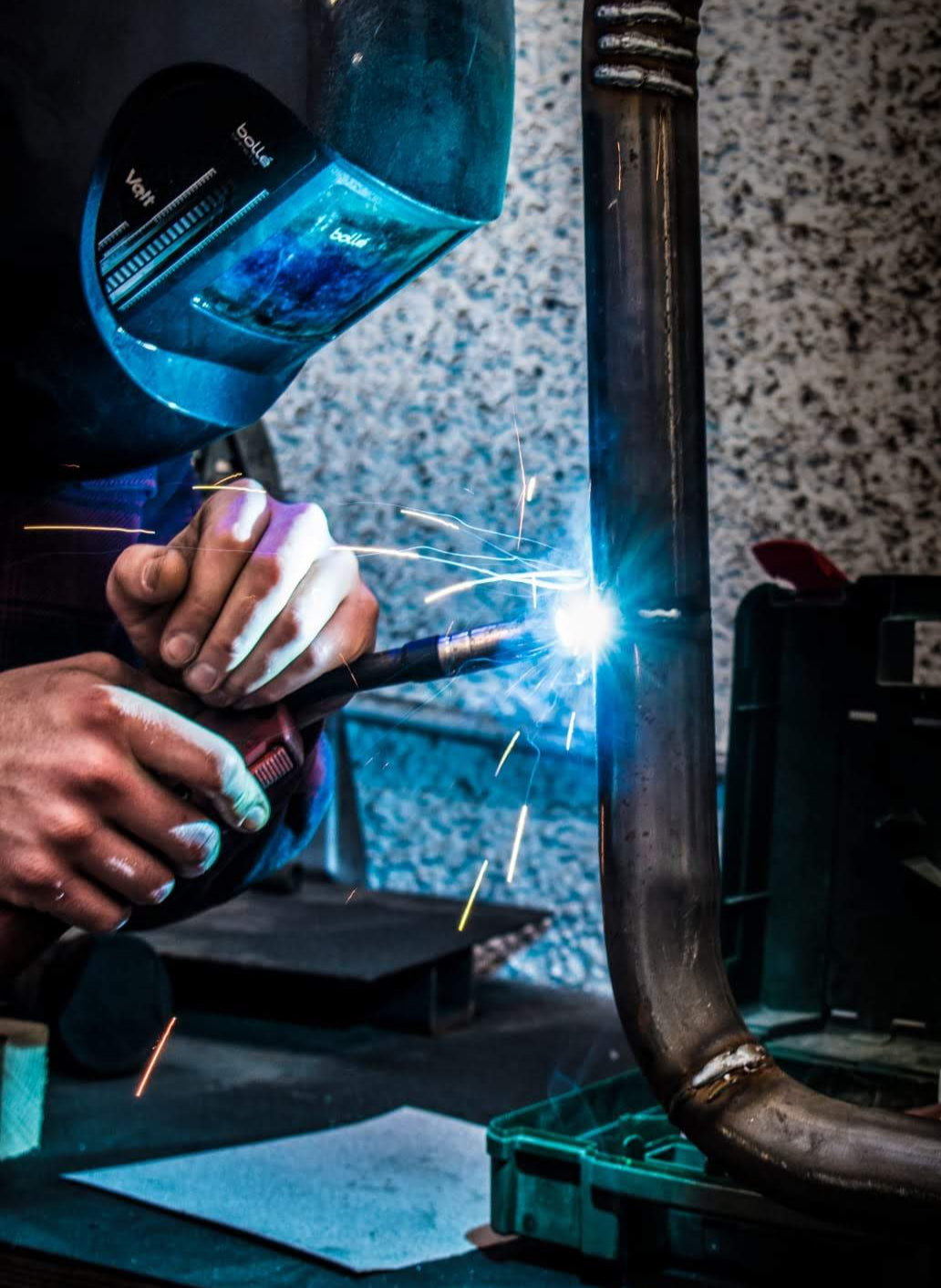 Torland industries founder mig welding car roll cage