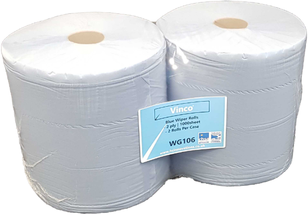 Wiper Rolls - 1000 sheet x 2