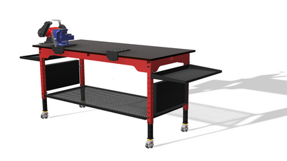 Torland Industries Custom Workbench with accessories for mechanics and fabrication