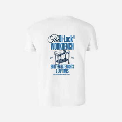 The Di-Lock® workbench. Built For Late Nights And Lap Times - T-Shirt